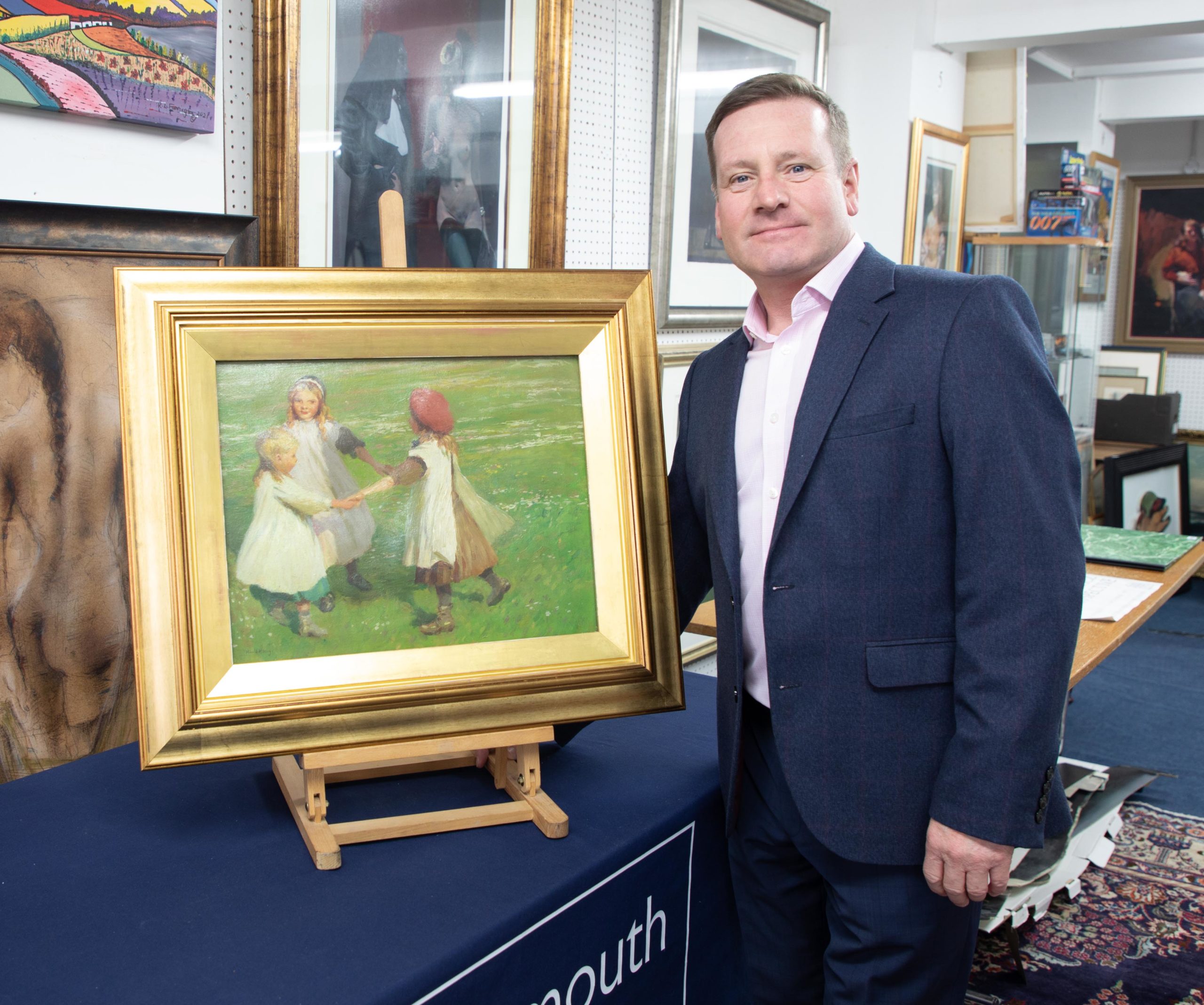 Newlyn Painting Sells for over £30,000! Plymouth Auction Rooms
